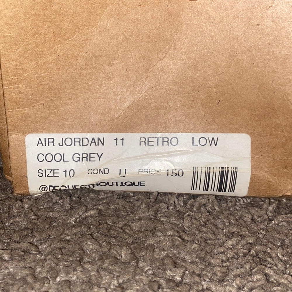 Air Jordan retro 11 cool grey